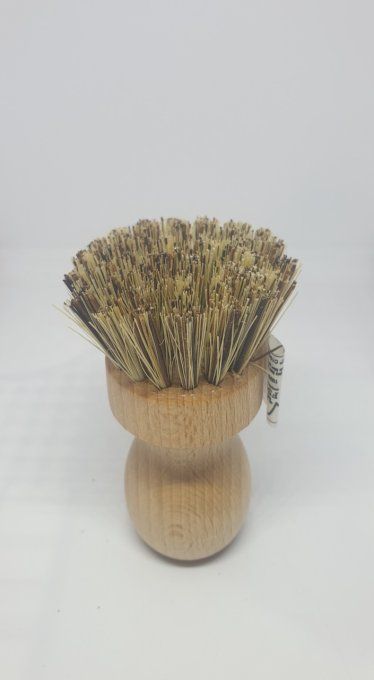 brosse casserole en fibre végétale