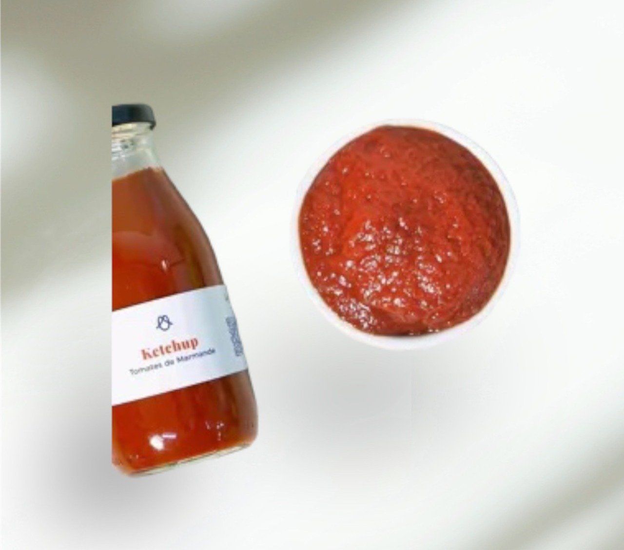 Ketchup aux tomates de Marmande ou Provence
