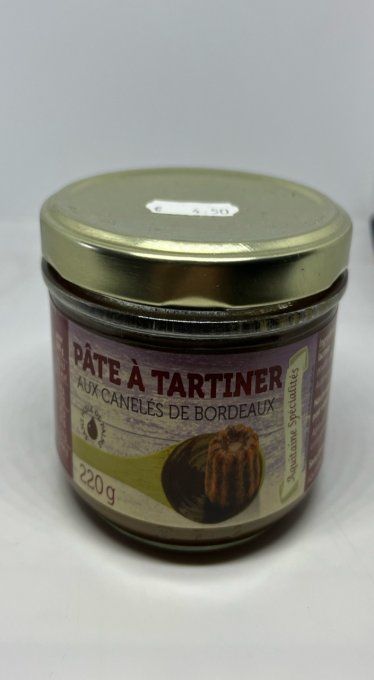 Pâte à tartiner aux canelés