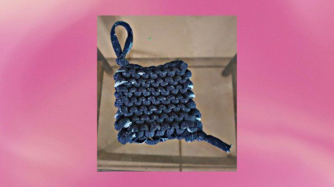 tawashi bleu foncé
